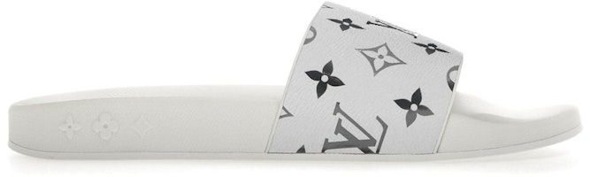 Louis Vuitton Waterfront Mule 'White Iridescent Monogram' 1A7WH4 Louis Vuitton Waterfront Mule 'White Iridescent Monogram' 1A7WH4