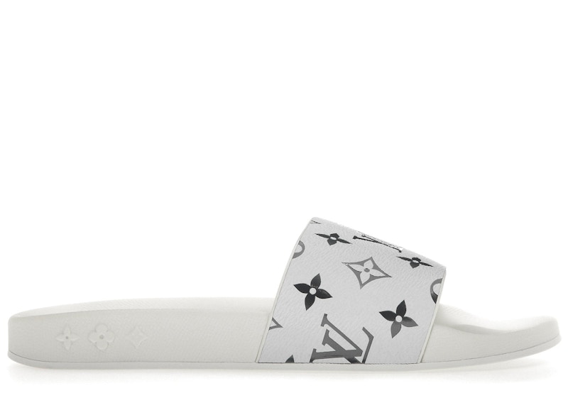 Louis Vuitton Waterfront Mule &#x27;White Iridescent Monogram&#x27; 1A7WH4