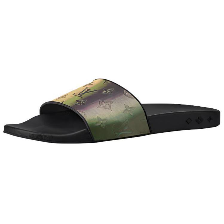Louis Vuitton Waterfront Mules 'Colorful Monogram' 1A5I5K