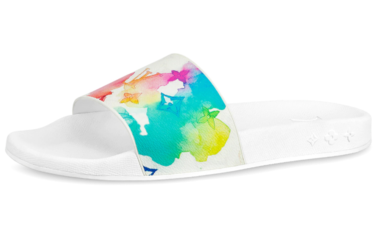 Louis Vuitton Waterfront Slide &#x27;White&#x27; 1A8SLR