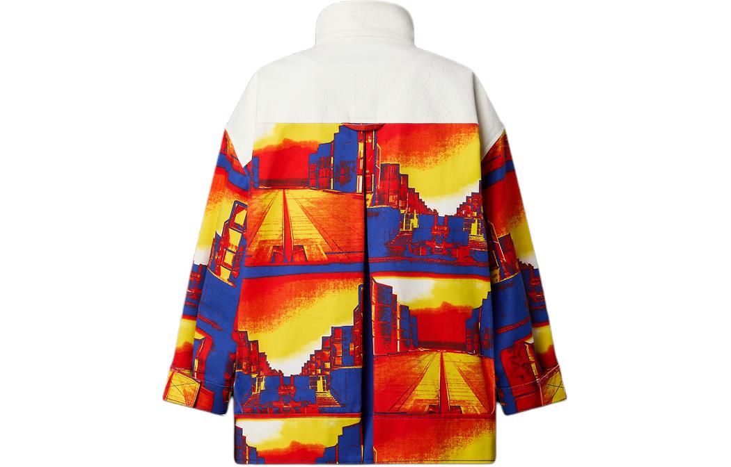 Lookbook Louis Vuitton Jaket Lengan Panjang Slim Fit Putih dengan Zip 1AAYHG