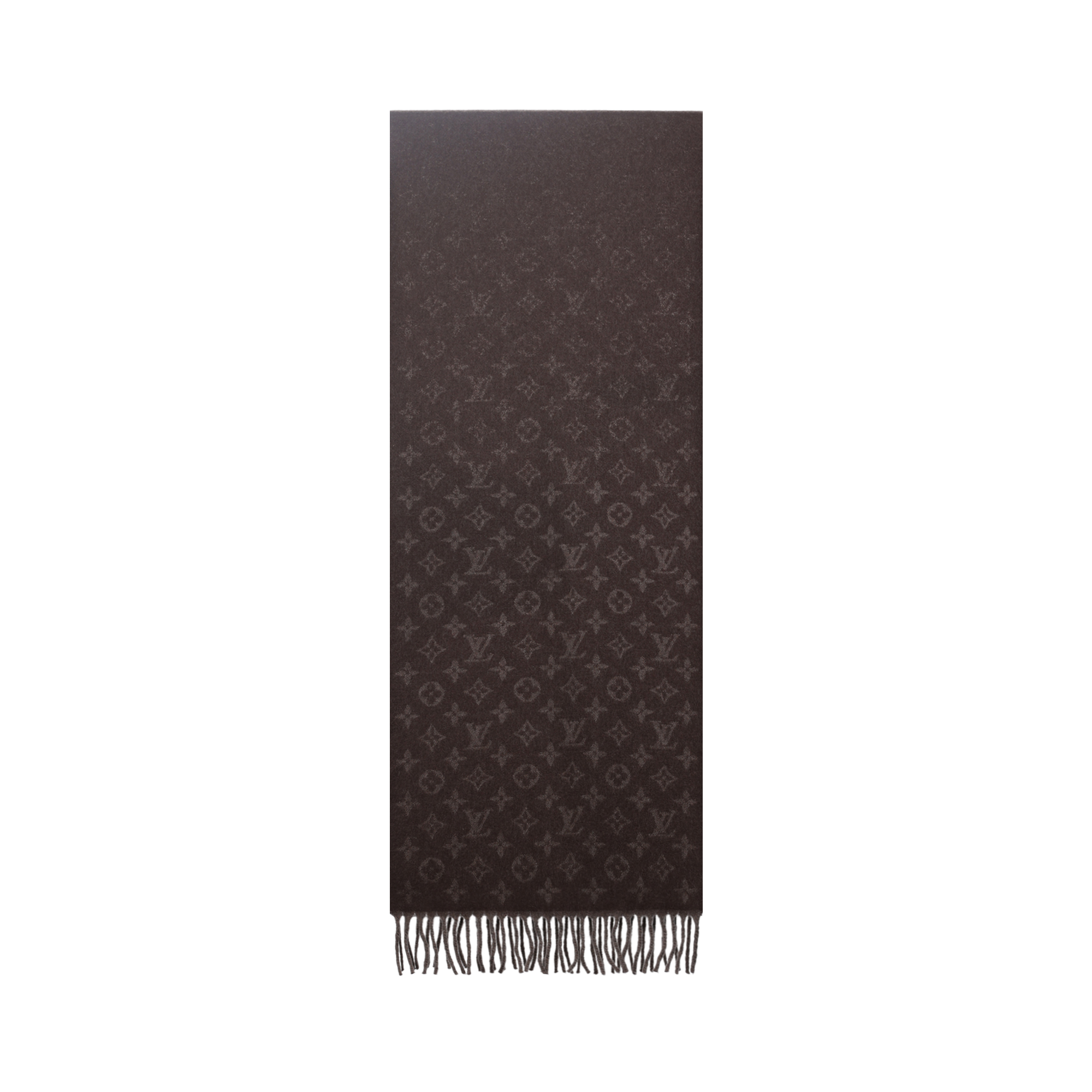 LOUIS VUITTON Wool-cashmere Scarf Hazelnut韩版欧款 M70258