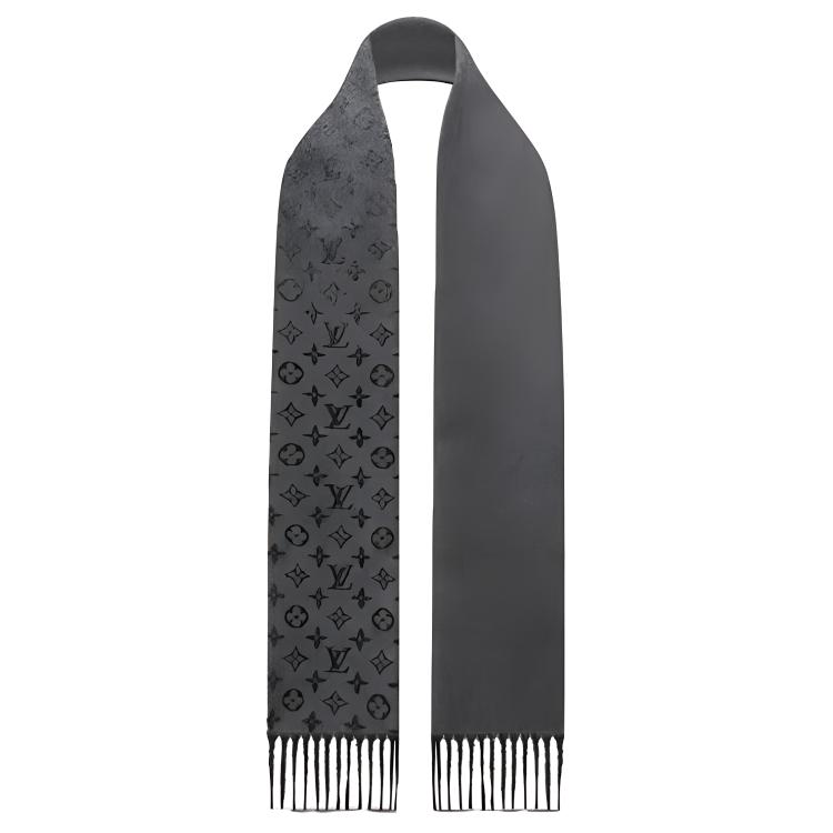Louis Vuitton Wool Scarf Grey M75900