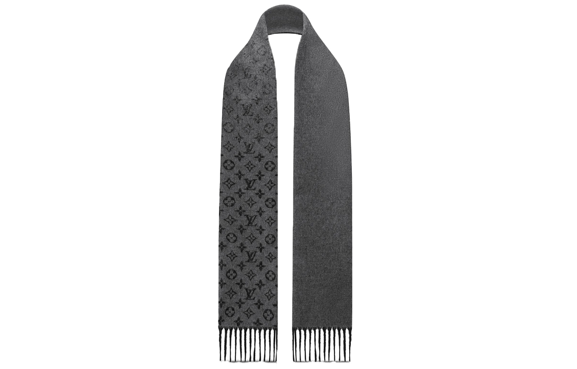 Louis Vuitton Wool Scarf Grey M75900 圖 2