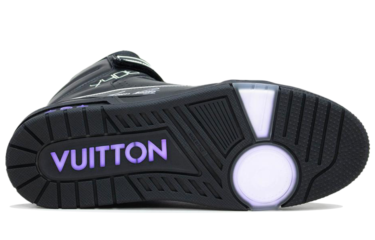 Sizing Louis Vuitton X408 Kasut Buku Lali Terhad 'Hitam' 1A5V3X