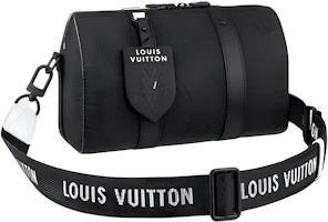 Louis Vuitton x FIFA City Keepall Black Monogram Leather Crossbody Bag for Men M21543 Louis Vuitton x FIFA City Keepall Black Monogram Leather Crossbody Bag for Men M21543