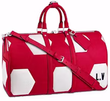 Louis Vuitton x FIFA Keepall 50 Leather Monkey Bag Travel Tote Unisex. M52121 Louis Vuitton x FIFA Keepall 50 Leather Monkey Bag Travel Tote Unisex. M52121