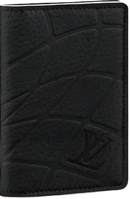 Louis Vuitton x FIFA Pocket Organizer Black Leather Wallet with Embossed Logo. M81732 Buy Louis Vuitton x FIFA Pocket Organizer Black Leather Wallet with Embossed Logo. M81732