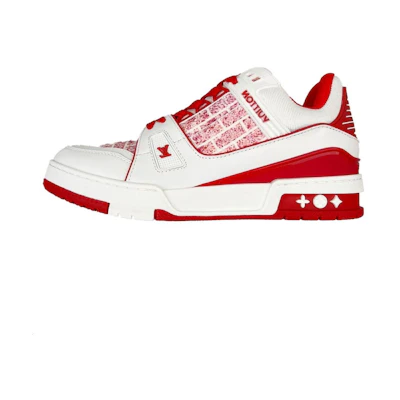 LV LADY PINK Trainers 350 'White Red'