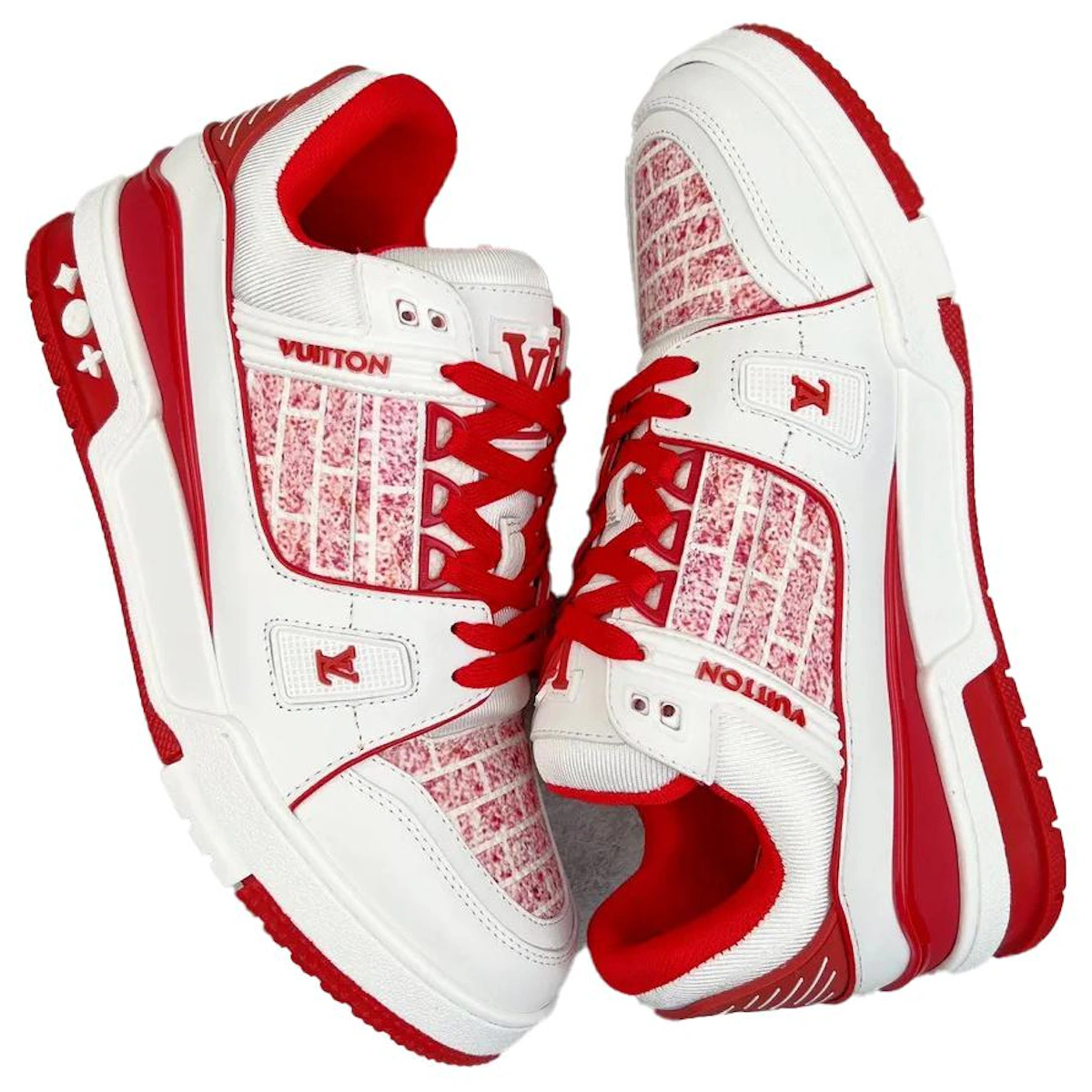 Louis Vuitton x LADY PINK Trainers 350 'White Red'