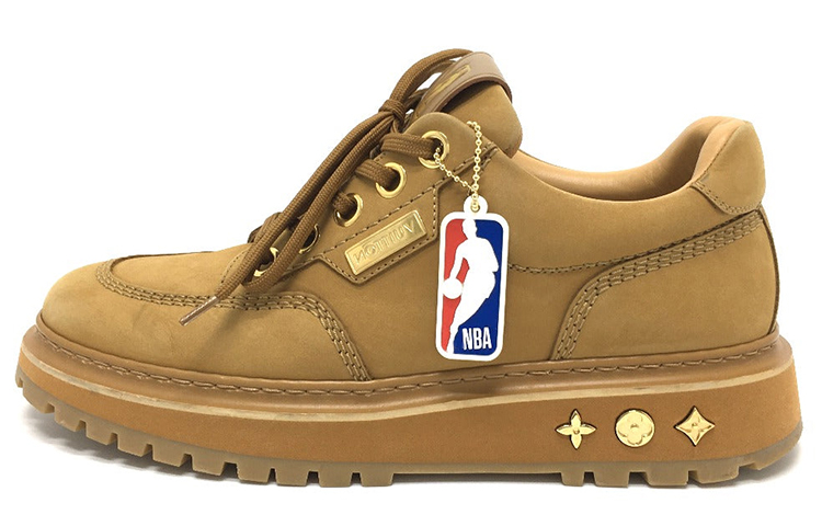 Louis Vuitton x NBA Abbesses Derby Sneakers 'Tan' 1A8FNX