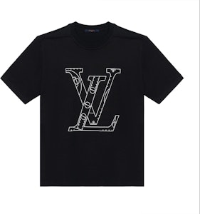LOUIS VUITTON x NBA Kaos Unisex Hitam Logo Print Klasik. 1A8X0U Buy LOUIS VUITTON x NBA Kaos Unisex Hitam Logo Print Klasik. 1A8X0U