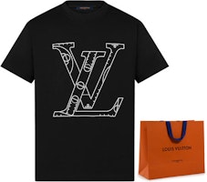LOUIS VUITTON x NBA 黑色印花經典男女同款T恤。 1A8X0U Cheap LOUIS VUITTON x NBA 黑色印花經典男女同款T恤。 1A8X0U