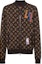 Buy LOUIS VUITTON x NBA Jaket Coklat Monogram Knit Pinggang Ribbed. 1A8WYN