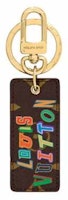 LOUIS VUITTON x NBA Letters Tab Key Holder & Bag Charm Keychain. MP3019 LOUIS VUITTON x NBA Letters Tab Key Holder & Bag Charm Keychain. MP3019