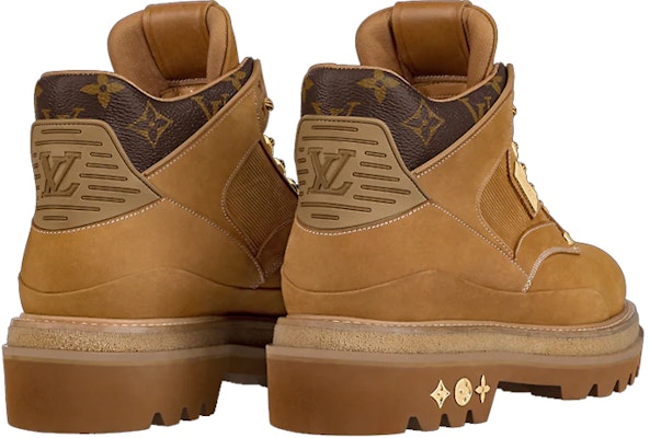 Louis Vuitton x NBA Oberkampf Ankle Boot 'Brown' 1A8EM7 Lookbook Louis Vuitton x NBA Oberkampf Ankle Boot 'Brown' 1A8EM7