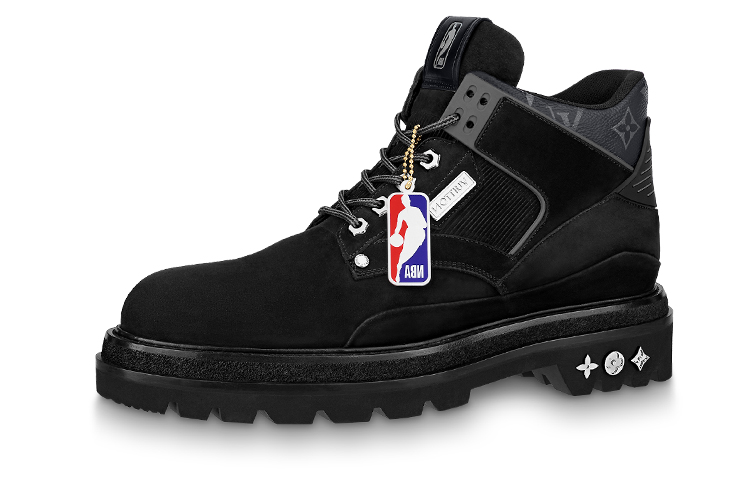 Louis Vuitton x NBA Oberkampf Ankle Boots 'Black' 1A8EMQ