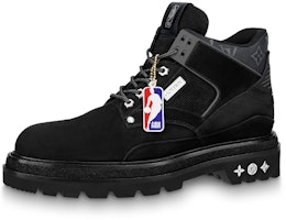 Louis Vuitton x NBA Oberkampf Ankle Boots 'Black' 1A8EMQ Louis Vuitton x NBA Oberkampf Ankle Boots 'Black' 1A8EMQ