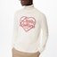 Purchase LOUIS VUITTON x NIGO2 Sweater Wool Putih Logo Hati Leher Tinggi. 1A9GR4
