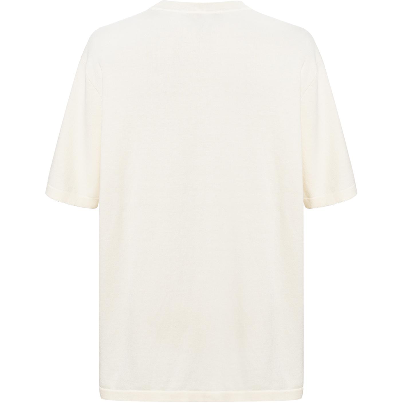 Lookbook Kaos LOUIS VUITTON x NIGO2 SS22 Putih Logo Graphic Lengan Pendek. 1A9GOK