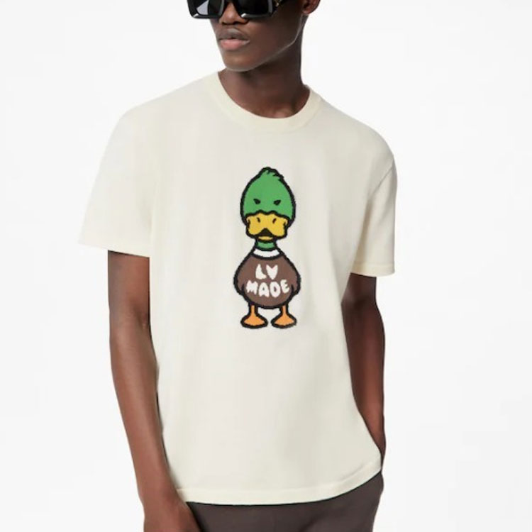 Purchase Kaos LOUIS VUITTON x NIGO2 SS22 Putih Logo Graphic Lengan Pendek. 1A9GOK