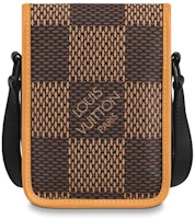 路易威登 x Nigo Amazone 邮差包 Damier Ebene Giant Nano 棕色 Order 路易威登 x Nigo Amazone 邮差包 Damier Ebene Giant Nano 棕色