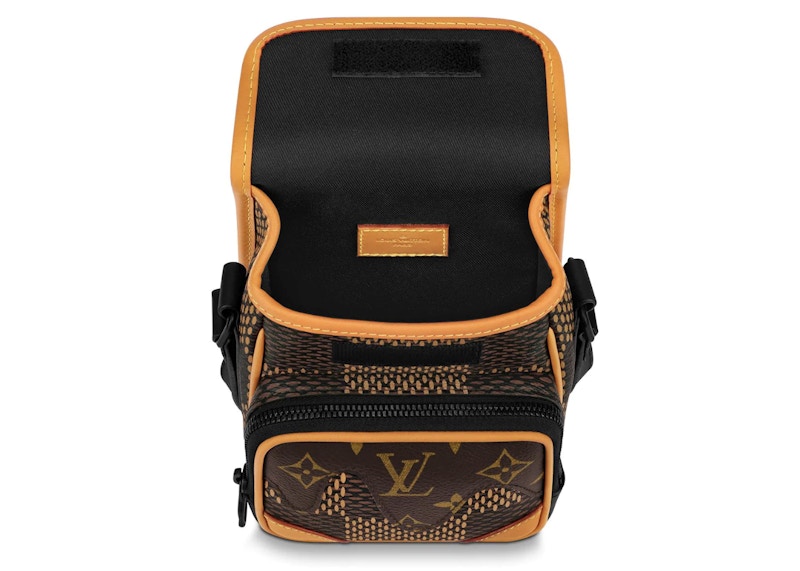 Lookbook 路易威登 x Nigo Amazone Messenger Damier Ebene Giant Nano 棕色款