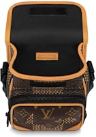 路易威登 x Nigo Amazone 邮差包 Damier Ebene Giant Nano 棕色 Lookbook 路易威登 x Nigo Amazone 邮差包 Damier Ebene Giant Nano 棕色