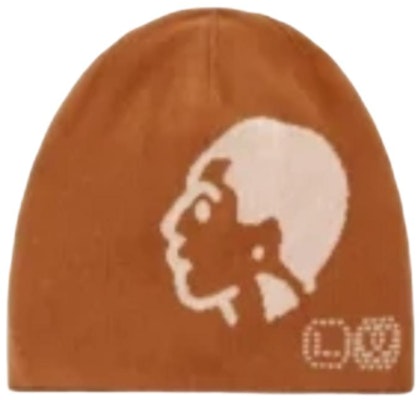 Gorro de Punto Marrón LOUIS VUITTON x Nigo - Estilo Unisex con Diseño Estampado. M5227A Order Gorro de Punto Marrón LOUIS VUITTON x Nigo - Estilo Unisex con Diseño Estampado. M5227A