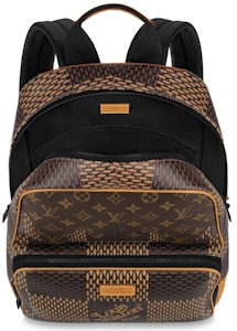 Louis Vuitton x Nigo Ransel Kampus Damier Ebene Coklat Besar Lookbook Louis Vuitton x Nigo Ransel Kampus Damier Ebene Coklat Besar
