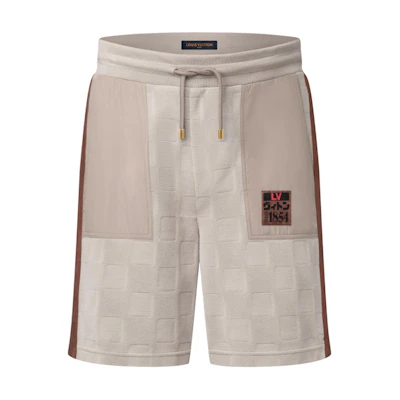LOUIS VUITTON Nigo Collab Damier FW25 Drawstring Checkered Shorts Men 1AIML6