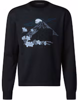 Louis Vuitton x Nigo Collab FW25 Knit Print Crewneck Pullover Long-Sleeve Sweatshirt Men 1AIMCF Louis Vuitton x Nigo Collab FW25 Knit Print Crewneck Pullover Long-Sleeve Sweatshirt Men 1AIMCF