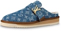 Buy Louis Vuitton x Nigo Kasut Selipar Selesa 'Denim Monogram' 1A81G9