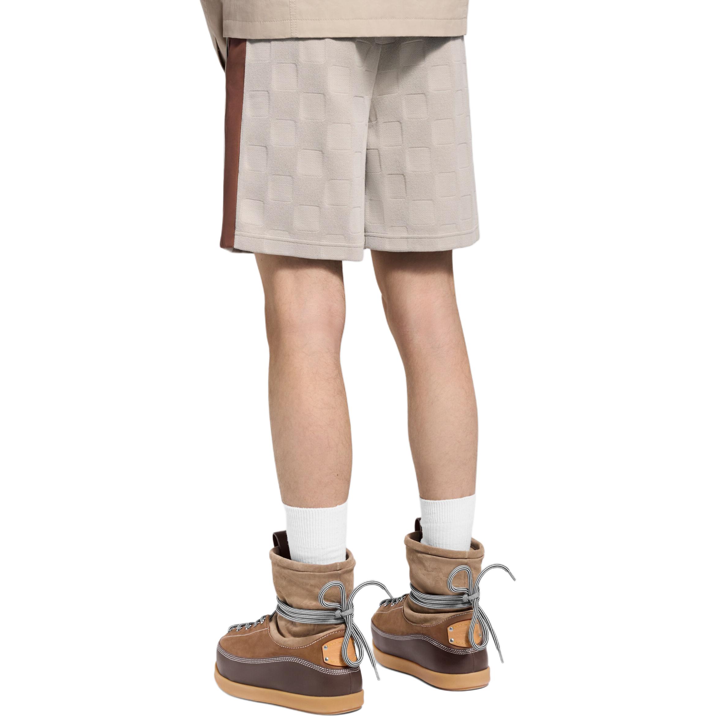 LOUIS VUITTON Nigo Damier FW25 Checkered Drawstring Shorts Men 1AIML3 圖 4