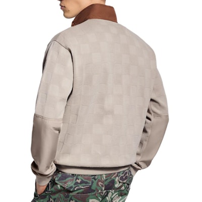 LOUIS VUITTON x Nigo Damier FW25 Half-Zip Colorblock Pocket Sweatshirt Men 1AIMK1 Purchase LOUIS VUITTON x Nigo Damier FW25 Half-Zip Colorblock Pocket Sweatshirt Men 1AIMK1