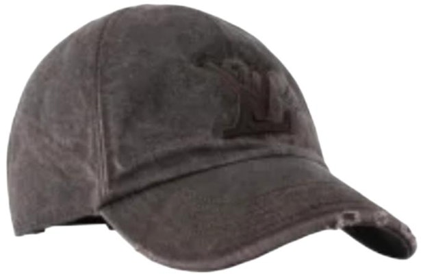 LOUIS VUITTON x Nigo Embroidered Logo Gray Cap - Unisex Couple Design M5235M Buy LOUIS VUITTON x Nigo Embroidered Logo Gray Cap - Unisex Couple Design M5235M