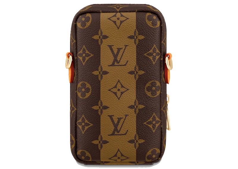 Order 루이비통 x 니고 플랩 더블 폰 파우치 브라운 
