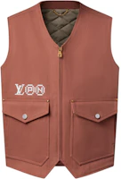 Order LOUIS VUITTON x Nigo FW25 V-Neck Sleeveless Vest with Zip Pocket. 1AILW9