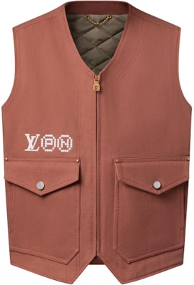 ルイヴィトン×ニゴ FW25 Vネックスリーブレスベスト ジッパーポケット付き. 1AILW9 Order ルイヴィトン×ニゴ FW25 Vネックスリーブレスベスト ジッパーポケット付き. 1AILW9