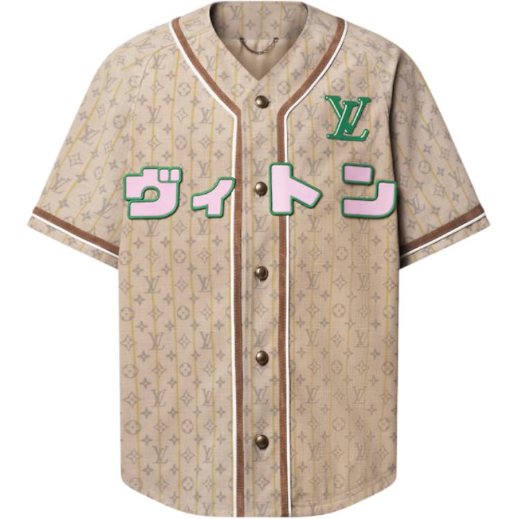 LOUIS VUITTON Nigo FW25 Monogram Leather Short Sleeve Shirt for Men 1AIMXB 圖 2