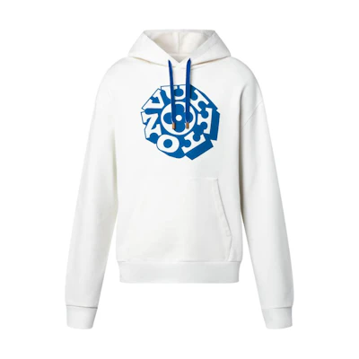 Louis Vuitton Nigo FW25 Monogram Print Hoodie Pullover Sweater 1AIMLR