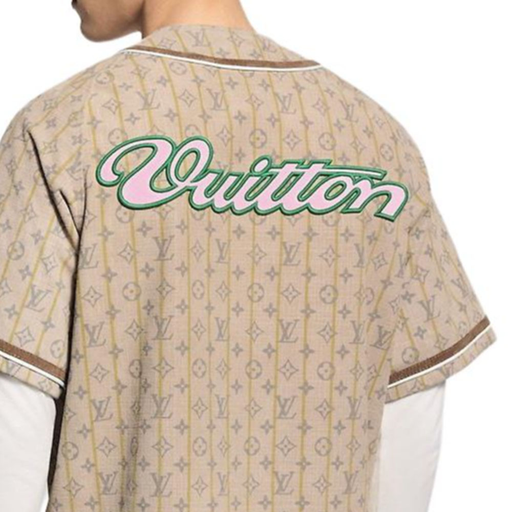 Details for LOUIS VUITTON x Nigo FW25 Monogram Short Sleeve Leather Jacket 1AIMXA