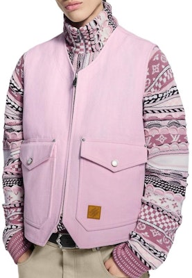 LOUIS VUITTON x Nigo FW25 Vest Utiliti dengan Poket Berzip 1AILVV Shop LOUIS VUITTON x Nigo FW25 Vest Utiliti dengan Poket Berzip 1AILVV