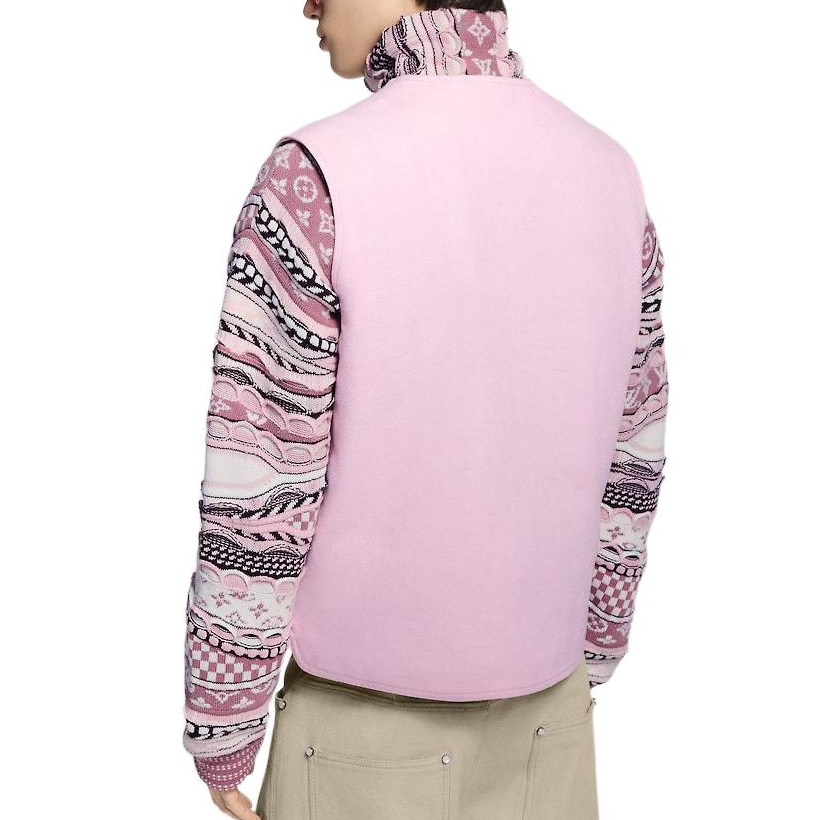 Purchase LOUIS VUITTON x Nigo FW25 Vest Utiliti dengan Poket Berzip 1AILVV