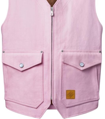 LOUIS VUITTON x Nigo FW25 Vest Utiliti dengan Poket Berzip 1AILVV Details for LOUIS VUITTON x Nigo FW25 Vest Utiliti dengan Poket Berzip 1AILVV