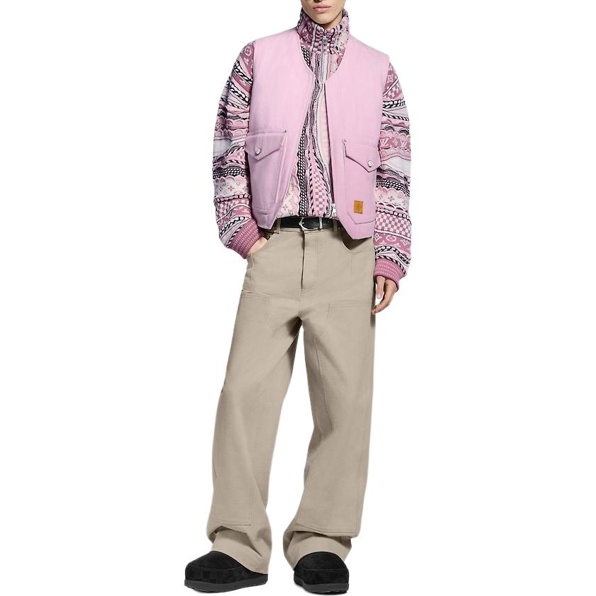 Lookbook 路易威登 x Nigo FW25 男士多功能拉鍊口袋馬甲 1AILVR