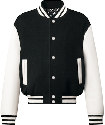 LOUIS VUITTON x Nigo FW25 Wool-Blend Leather Varsity Jacket for Men 1AIMWM Buy LOUIS VUITTON x Nigo FW25 Wool-Blend Leather Varsity Jacket for Men 1AIMWM