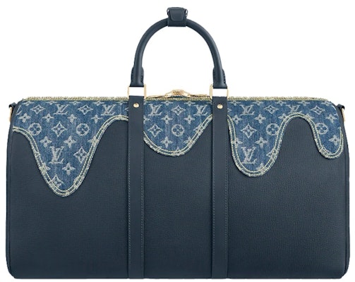 Louis Vuitton x Nigo Keepall Bandouliere 50 Monogram Blue Order Louis Vuitton x Nigo Keepall Bandouliere 50 Monogram Blue