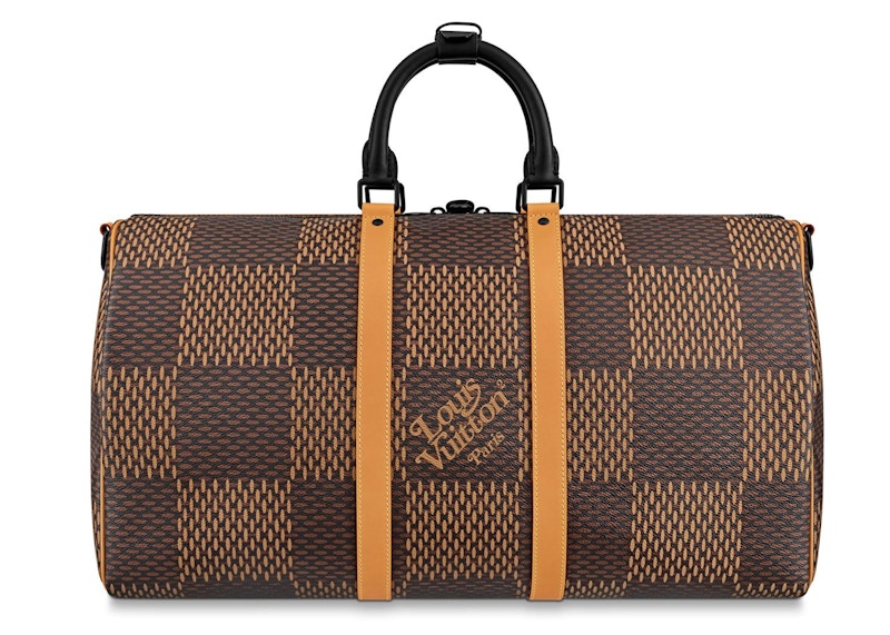 Order 루이비통 x 니고 킵올 반둘리에 자이언트 다미에 에벤 50 브라운 
