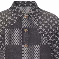 Sizing LOUIS VUITTON x NIGO LV2 Floral Patchwork Denim Jacket Black Men’s 1A88WU